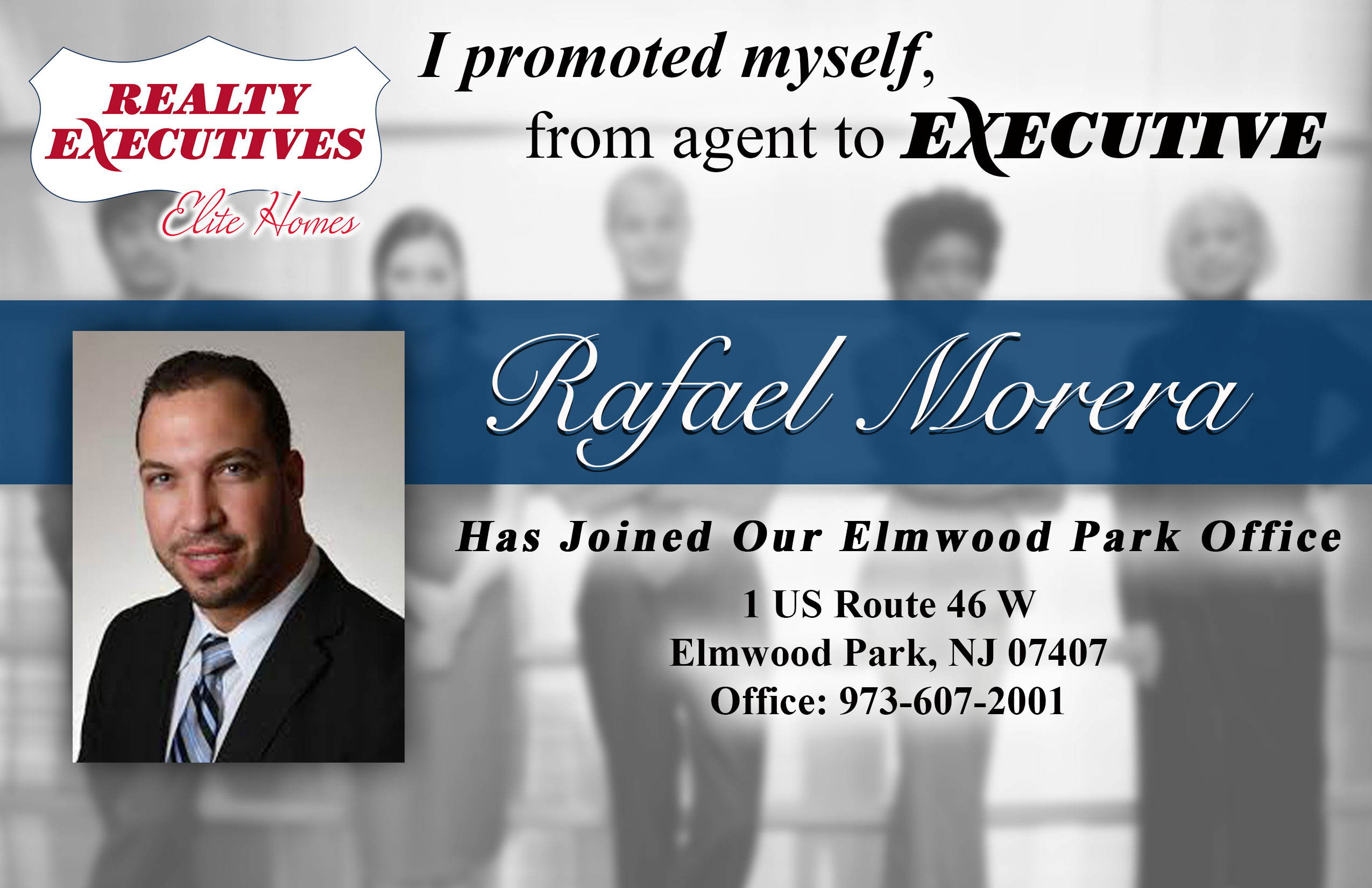 Rafael Morera Joins Realty Executives Elite Homes
