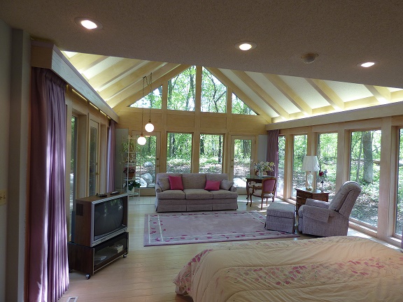 Huge Master Bedroom 30X17, walk out to patio