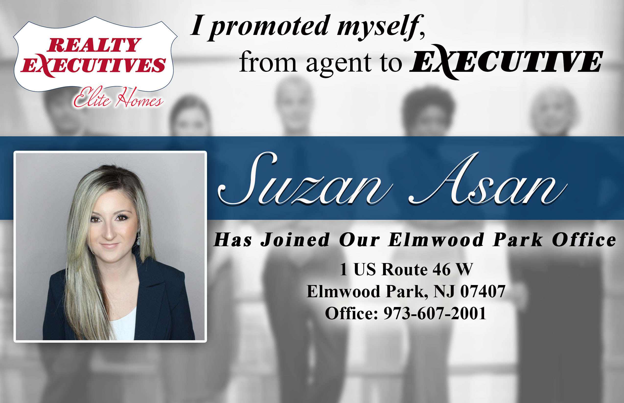 Suzan Asan Joins Realty Executives Elite Homes