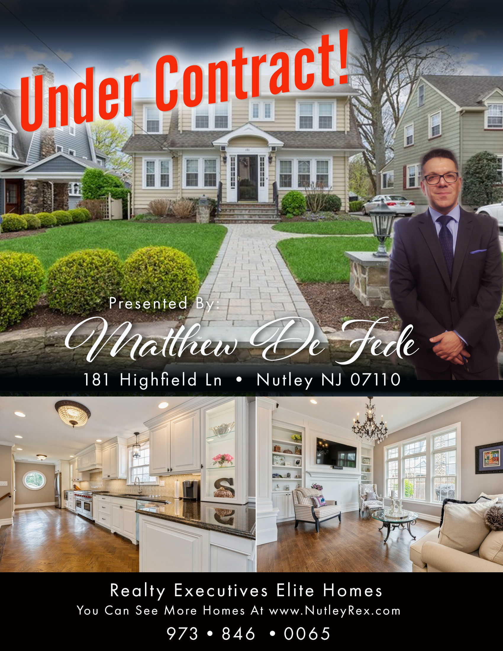 Matthew De Fede top Realtor in Nutley NJ