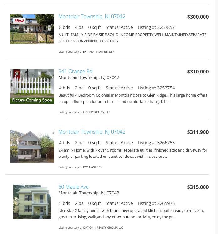 Montclair Homes & Montclair Real Estate