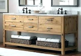 Wood Vanity