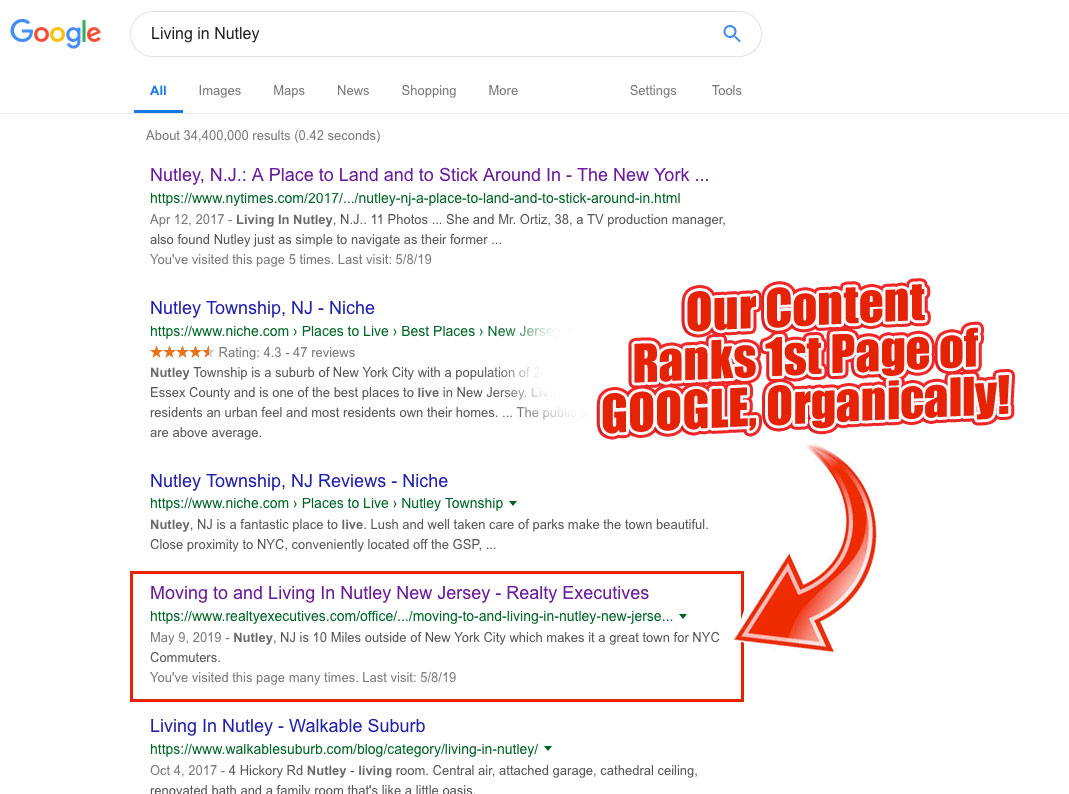 The Best Real Estate Marketing in Nutley